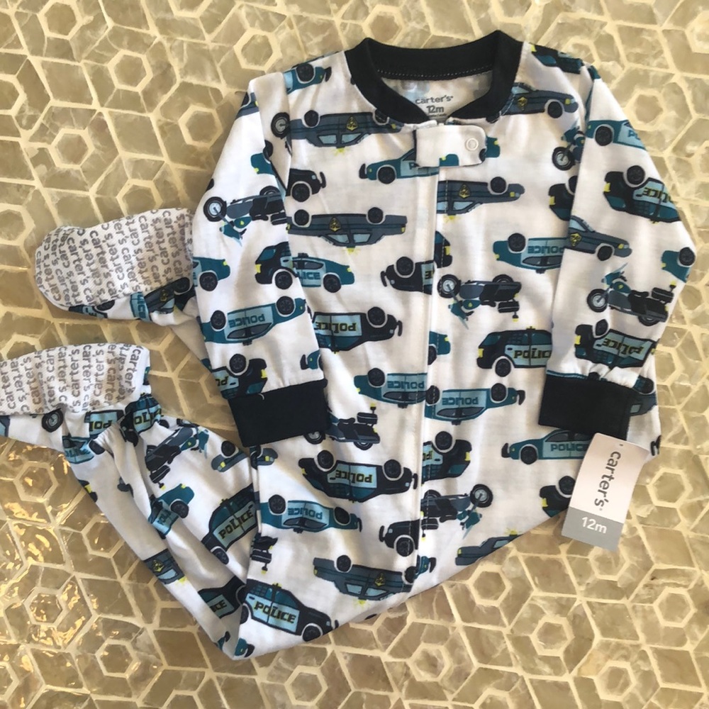 Carters Police Footie Pajamas